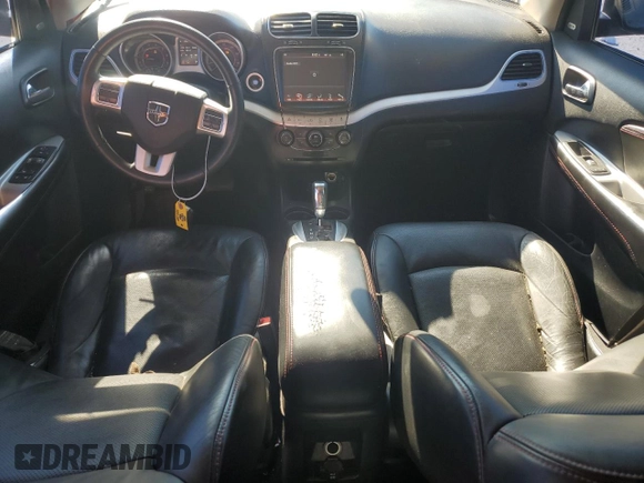 2019 Dodge Journey GT with VIN 3C4PDCEG7KT707337, listed as a Copart auction lot 81925894 with 160,994 mi miles and Salvage title. Bid and sale history available at DreamBid. Image 8.