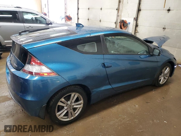 2011 Honda CR-Z with VIN JHMZF1D41BS015928, listed as a Copart auction lot 85749474 with 55,338 mi miles and Clean Title. Bid and sale history available at carsss.com. Image 3.