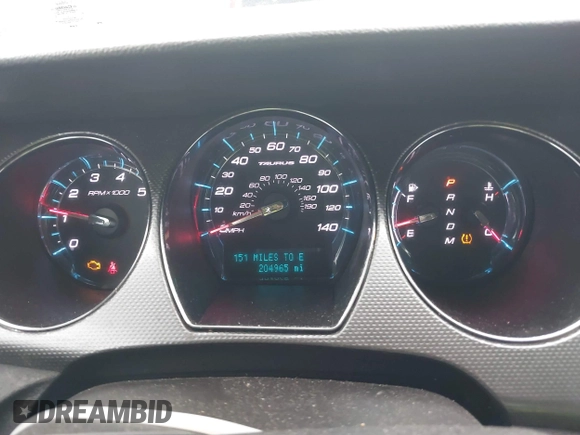 2011 Ford Taurus SEL with VIN 1FAHP2EW1BG117660, listed as a IAAI auction lot 42133767 with 204,965 mi miles and . Bid and sale history available at DreamBid. Image 7.