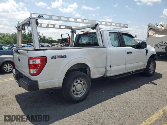 2021 Ford F-150 XL z VIN 1FTEX1EB5MKE46267, wystawiony jako Copart lot #61640855 z przebiegiem Nie podano mil oraz Szkoda całkowita • Salvage title. Historia ofert i sprzedaży dostępna na DreamBid. Obrazek 3.