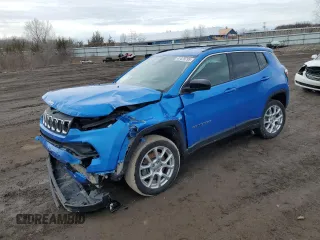 2023 Jeep Compass Latitude Lux с VIN 3C4NJDFN7PT504040, выставлен на аукционе Copart как лот 47479795 с пробегом 18 738 миль миль и На запчасти • Non repairable. История ставок и продаж доступна на DreamBid. Изображение 1.