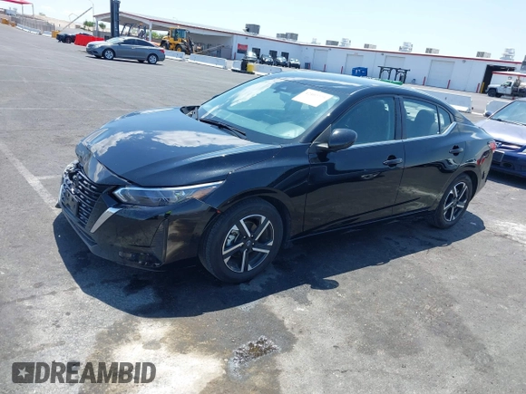2024 Nissan Sentra SV with VIN 3N1AB8CV1RY252205, listed as a IAAI auction lot 42402273 with 23,328 mi miles and . Bid and sale history available at DreamBid. Image 14.