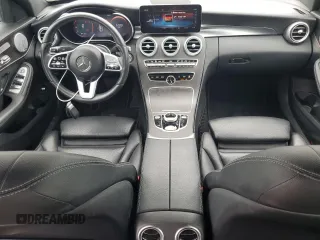 2021 Mercedes-Benz C 300 with VIN W1KWF8EBXMR629631, listed as a Copart auction lot 60163615 with 45,748 mi miles and Clean title. Bid and sale history available at DreamBid. Image 8.