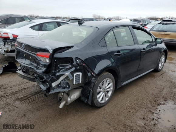 2024 Toyota Corolla Hybrid LE with VIN JTDBCMFE8R3061361, listed as a Copart auction lot 47048295 with 4,675 mi miles and Salvage Title. Bid and sale history available at carsss.com. Image 3.