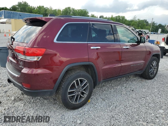 2019 Jeep Grand Cherokee Limited X with VIN 1C4RJFBG9KC709528, listed as a Copart auction lot 61714365 with 68,551 mi miles and Salvage title. Bid and sale history available at DreamBid. Image 3.