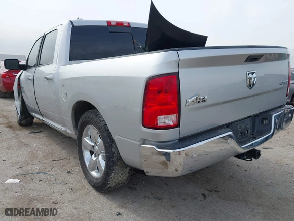 2017 Ram 1500 Big Horn with VIN 1C6RR7LG2HS527544, listed as a IAAI auction lot 41443118 with 136,155 mi miles. Bid and sale history available at carsss.com. Image 3.