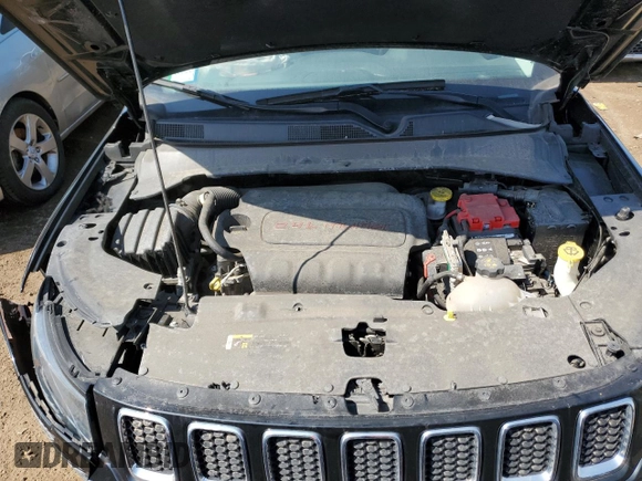 2021 Jeep Compass Sport with VIN 3C4NJDAB8MT554681, listed as a Copart auction lot 50680095 with 19,750 mi miles and Salvage title. Bid and sale history available at DreamBid. Image 12.