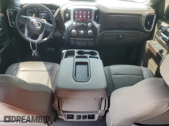 2019 GMC Sierra 1500 SLT z VIN 3GTP8DED8KG245539, wystawiony jako Copart lot #52478105 z przebiegiem 60 008 mil mil oraz Szkoda całkowita • Salvage title. Historia ofert i sprzedaży dostępna na DreamBid. Obrazek 8.