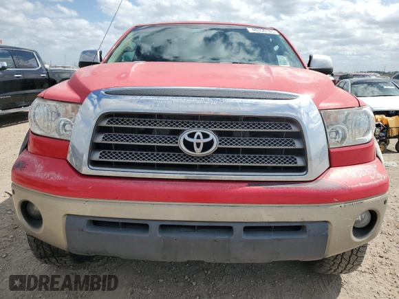 2008 Toyota Tundra Limited z VIN 5TFEV58128X039791, wystawiony jako Copart lot #48350185 z przebiegiem 274 799 mil mil oraz Szkoda całkowita • Salvage title. Historia ofert i sprzedaży dostępna na DreamBid. Obrazek 5.