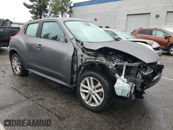 2013 Nissan Juke SV with VIN JN8AF5MR4DT214183, listed as a Copart auction lot 50113745 with 107,106 mi miles and Salvage Title. Bid and sale history available at carsss.com. Image 4.