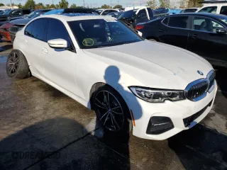 2019 BMW 3 Series 330i with VIN WBA5R1C59KAK07604, listed as a Copart auction lot 66944152 with 57,119 mi miles. Bid and sale history available at carsss.com. Image 1.