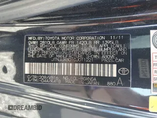 2012 Scion iQ z VIN JTNJJXB01CJ011221, wystawiony jako Copart lot #54149515 z przebiegiem 162 199 mil mil oraz Szkoda całkowita • Salvage title. Historia ofert i sprzedaży dostępna na DreamBid. Obrazek 14.