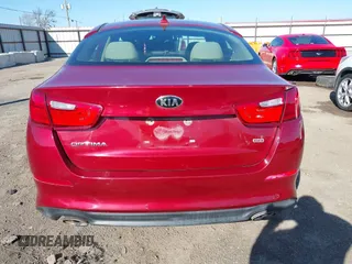 2014 Kia Optima LX with VIN 5XXGM4A72EG272724, listed as a IAAI auction lot 41828285 with 136,996 mi miles. Bid and sale history available at carsss.com. Image 17.