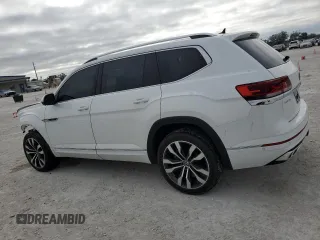 2023 Volkswagen Atlas SEL Premium R-Line z VIN 1V2FR2CA0PC513322, wystawiony jako Copart lot #41394145 z przebiegiem 16 693 mil mil oraz Szkoda całkowita • Salvage title. Historia ofert i sprzedaży dostępna na DreamBid. Obrazek 2.