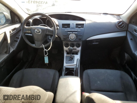 2010 Mazda 3 i Sport with VIN JM1BL1SF9A1276325, listed as a Copart auction lot 54973235 with 125,870 mi miles and Salvage title. Bid and sale history available at DreamBid. Image 8.