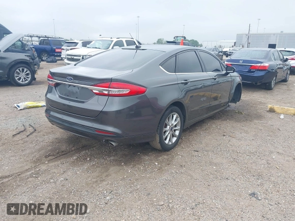 2017 Ford Fusion SE with VIN 3FA6P0H77HR237562, listed as a IAAI auction lot 41811923 with 120,440 mi miles and . Bid and sale history available at DreamBid. Image 4.