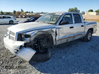 2006 Dodge Dakota SLT with VIN 1D7HE48N66S502543, listed as a Copart auction lot 80529864 with 96,027 mi miles and Salvage Title. Bid and sale history available at DreamBid. Image 1.