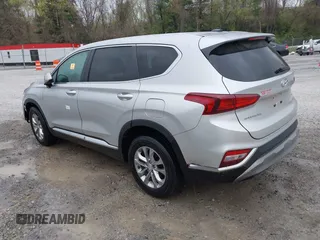 2019 Hyundai Santa Fe SE with VIN 5NMS2CAD8KH096047, listed as a IAAI auction lot 41983803 with 109,920 mi miles. Bid and sale history available at carsss.com. Image 3.