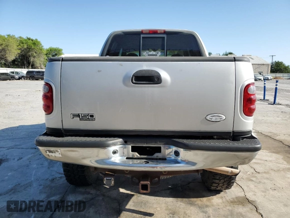 2001 Ford F-150 XLT with VIN 1FTRW07L81KE41788, listed as a Copart auction lot 52493695 with Not provided miles and Salvage title. Bid and sale history available at DreamBid. Image 6.
