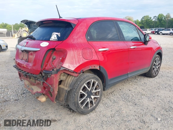 2016 FIAT 500X Trekking Plus with VIN ZFBCFXET3GP390507, listed as a IAAI auction lot 42178918 with 165,382 mi miles and . Bid and sale history available at DreamBid. Image 4.