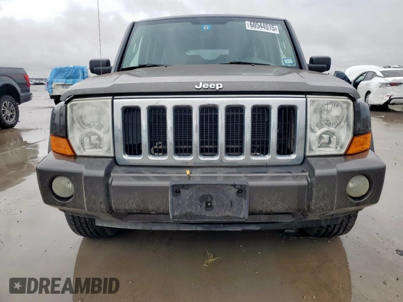 2006 Jeep Commander z VIN 1J8HH48NX6C106832, wystawiony jako Copart lot #60544515 z przebiegiem 170 404 mil mil oraz Czysty tytuł • Clean title. Historia ofert i sprzedaży dostępna na DreamBid. Obrazek 5.