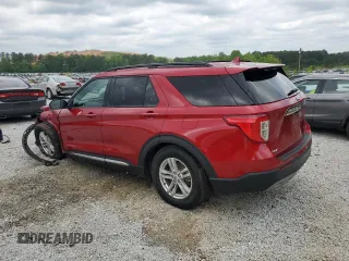 2020 Ford Explorer XLT z VIN 1FMSK8DH1LGC40151, wystawiony jako Copart lot #54750995 z przebiegiem 56 415 mil mil oraz Szkoda całkowita • Salvage title. Historia ofert i sprzedaży dostępna na DreamBid. Obrazek 2.