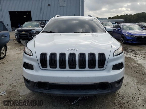 2018 Jeep Cherokee Latitude with VIN 1C4PJLCX3JD519320, listed as a Copart auction lot 79843294 with 91,342 mi miles and Salvage Title. Bid and sale history available at DreamBid. Image 5.