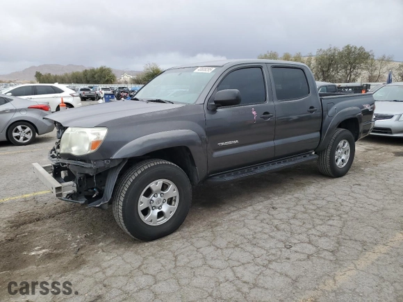 2010 Toyota Tacoma PreRunner with VIN 3TMJU4GN0AM094297, listed as a Copart auction lot 48808285 with NaN miles and Salvage Title. Bid and sale history available at carsss.com. Image 1.