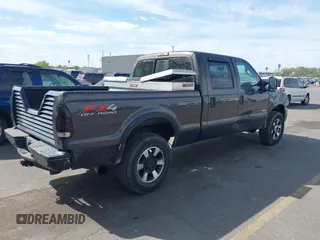2007 Ford F-250 XL with VIN 1FTSW21P07EA33334, listed as a IAAI auction lot 42135533 with 246,545 mi miles and . Bid and sale history available at DreamBid. Image 4.