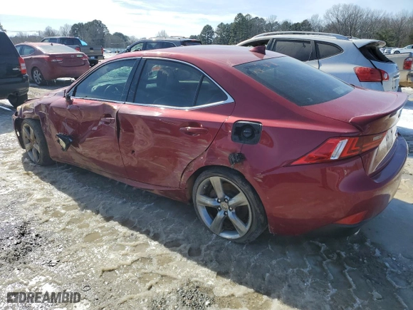2015 Lexus IS 350 with VIN JTHBE1D29F5018776, listed as a Copart auction lot 45855325 with 0 mi miles and Clean Title. Bid and sale history available at carsss.com. Image 2.