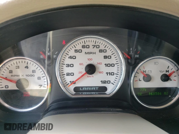 2004 Ford F-150 XLT with VIN 1FTPW14534FA31075, listed as a Copart auction lot 51985055 with 168,586 mi miles and Clean Title. Bid and sale history available at carsss.com. Image 9.