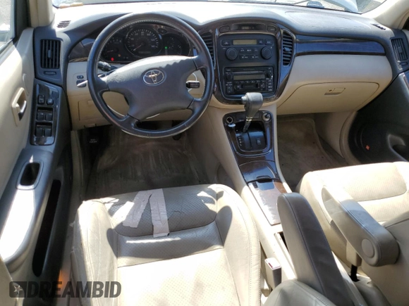 2003 Toyota Highlander z VIN JTEGF21A630108736, wystawiony jako Copart lot #59310815 z przebiegiem 128 376 mil mil oraz Czysty tytuł • Clean title. Historia ofert i sprzedaży dostępna na DreamBid. Obrazek 8.