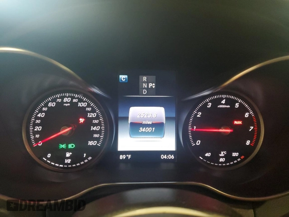 2017 Mercedes-Benz C 300 с VIN 55SWF4KB9HU188107, выставлен на аукционе Copart как лот 63483215 с пробегом 34 001 миль миль и Списание • Salvage title. История ставок и продаж доступна на DreamBid. Изображение 9.