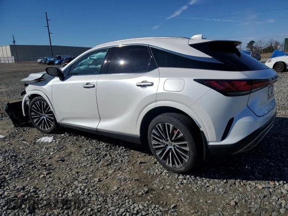 2023 Lexus RX with VIN 2T2BAMBA1PC013211, listed as a Copart auction lot 42297425 with 29,222 mi miles and Salvage Title. Bid and sale history available at carsss.com. Image 2.