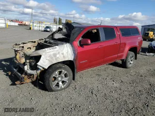 2019 Chevrolet Colorado 4WD Z71 with VIN 1GCGTDEN3K1317382, listed as a Copart auction lot 77476654 with 0 mi miles and Salvage Title. Bid and sale history available at carsss.com. Image 1.