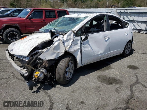 2007 Toyota Prius with VIN JTDKB20U977618050, listed as a Copart auction lot 55099415 with Not Provided miles and Salvage Title. Bid and sale history available at DreamBid. Image 1.