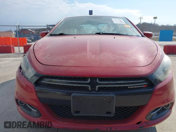 2014 Dodge Dart GT with VIN 1C3CDFEB1ED701407, listed as a IAAI auction lot 41705509 with 201,553 mi miles. Bid and sale history available at carsss.com. Image 12.