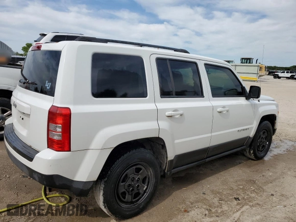 2017 Jeep Patriot Sport with VIN 1C4NJPBA7HD119072, listed as a Copart auction lot 55838995 with 123,615 mi miles and Clean title. Bid and sale history available at DreamBid. Image 3.