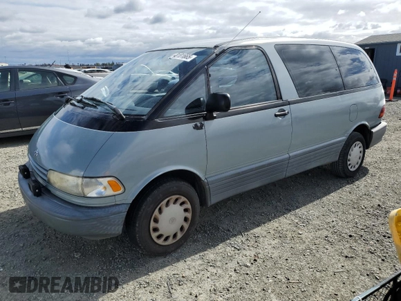 1991 Toyota Previa z VIN JT3AC11R3M1005521, wystawiony jako Copart lot #48181665 z przebiegiem 189 227 mil mil oraz Szkoda całkowita • Salvage title. Historia ofert i sprzedaży dostępna na DreamBid. Obrazek 1.