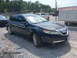 2009 Acura TL Tech with VIN 19UUA86509A003246, listed as a IAAI auction lot 37580325 with 1 mi miles. Bid and sale history available at carsss.com. Image 1.