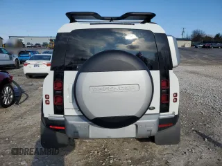 2022 Land Rover Defender SE with VIN SALEP7RU1N2091011, listed as a Copart auction lot 44146415 with 40,867 mi miles and Salvage title. Bid and sale history available at DreamBid. Image 6.