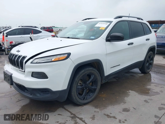 2016 Jeep Cherokee Altitude with VIN 1C4PJLAB2GW346507, listed as a IAAI auction lot 41924540 with 89,235 mi miles and . Bid and sale history available at DreamBid. Image 2.
