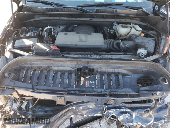 2022 GMC Sierra 1500 Limited Denali with VIN 3GTU9FEL0NG153851, listed as a Copart auction lot 83254874 with 0 mi miles and Salvage Title. Bid and sale history available at carsss.com. Image 12.