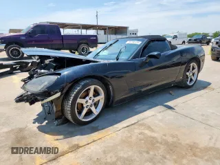 2006 Chevrolet Corvette with VIN 1G1YY36U465106043, listed as a Copart auction lot 60796135 with 96,575 mi miles and Salvage title. Bid and sale history available at DreamBid. Image 1.