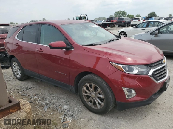 2021 Chevrolet Equinox LT with VIN 2GNAXKEV6M6100835, listed as a Copart auction lot 59391525 with 101,935 mi miles and Salvage title. Bid and sale history available at DreamBid. Image 4.