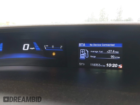 2015 Honda Civic EX with VIN 19XFB2F83FE024712, listed as a IAAI auction lot 42150113 with 118,353 mi miles and . Bid and sale history available at DreamBid. Image 7.