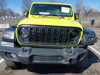 2024 Jeep Wrangler Willys with VIN 1C4PJXDN8RW111092, listed as a IAAI auction lot 41812607 with 34,873 mi miles. Bid and sale history available at carsss.com. Image 6.