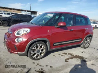 2017 FIAT 500L Trekking with VIN ZFBCFADHXHZ038654, listed as a Copart auction lot 89120575 with 119,614 mi miles and Clean Title. Bid and sale history available at DreamBid. Image 1.