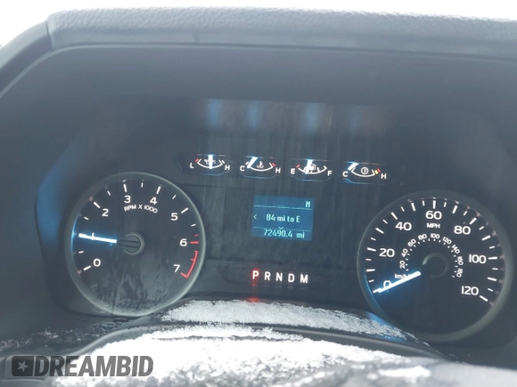 2019 Ford F-150 XL with VIN 1FTEW1C5XKKC41167, listed as a IAAI auction lot 41512262 with 72,490 mi miles and . Bid and sale history available at carsss.com. Image 7.