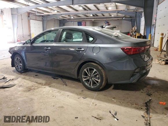 2024 Kia Forte LX with VIN 3KPF24AD3RE733497, listed as a Copart auction lot 46196015 with 14,496 mi miles and Salvage Title. Bid and sale history available at carsss.com. Image 2.